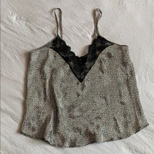 Vintage silk top